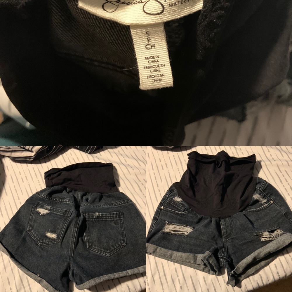 Small maternity shorts BNWT